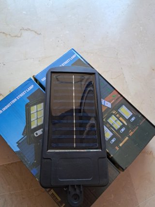 2 Lampioni Solari LED Fotovoltaici