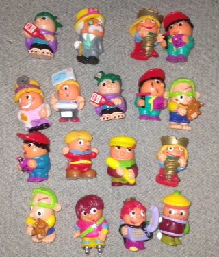Lote de 17 figuras Kinder Sorpresa
