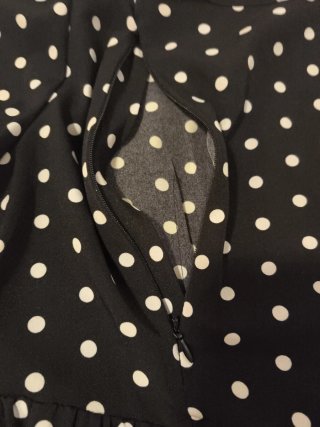 Vestido de lactancia lunares