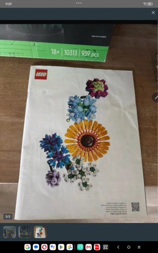 Flores Lego