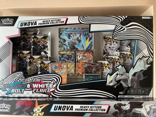 Colección Pokémon Unova Heavy Hitters Premium