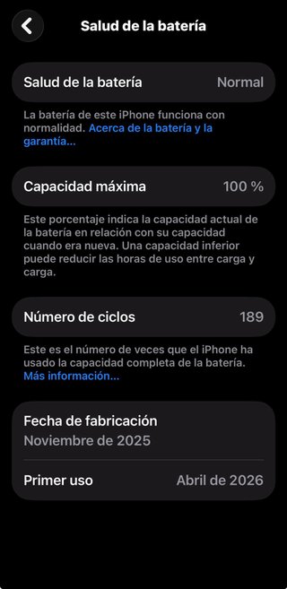 iPhone 16 Negro 128 GB