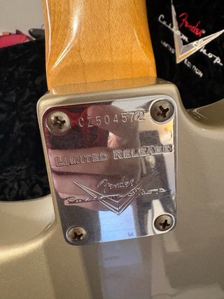 Guitarra Fender Stratocaster Custom Shop Ed. Limit