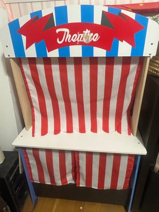 Teatrillo infantil para niños y niñas
