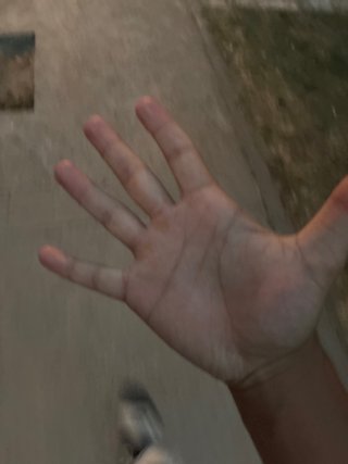Mano abierta 5€