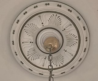 Rosetón de techo decorativo