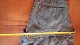 Tuta salopette jeans uomo lavoro