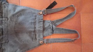Tuta salopette jeans uomo lavoro
