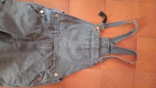 Tuta salopette jeans uomo lavoro