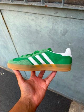 Adidas Gazelle Indoor Verdi Bianche