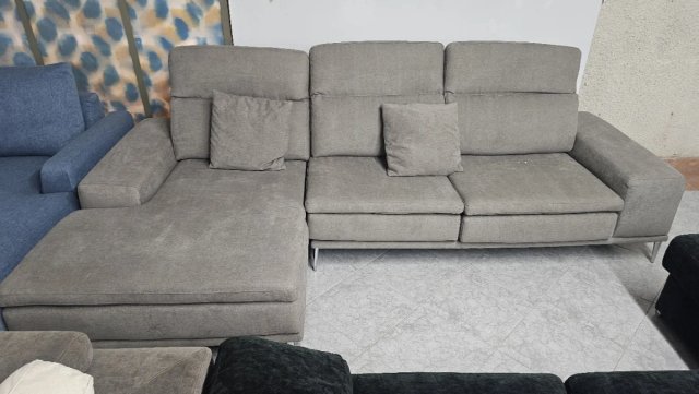 Sofá Chaiselongue Gris