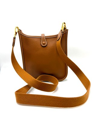 Borsa Hermès Evelyne 16 Marrone