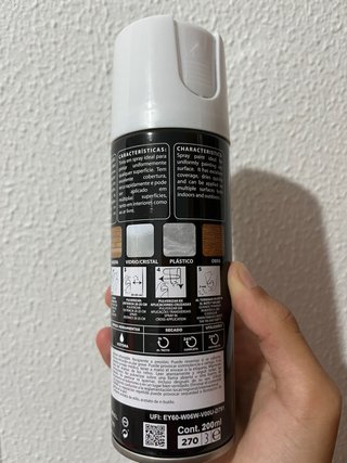 Spray Pintura Blanca Brillo SPSIL