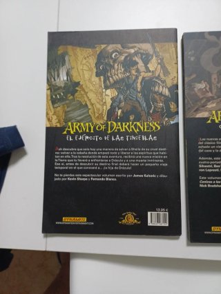 ARMY OF DARKNESS No1 y 2.Evil Dead