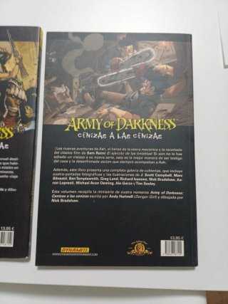 ARMY OF DARKNESS No1 y 2.Evil Dead