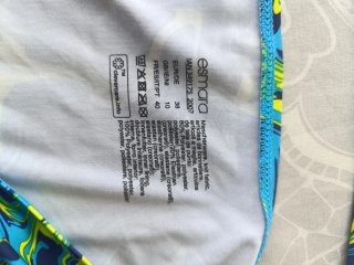 Bikini Esmara Talla M Azul Mármol