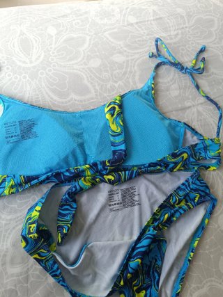 Bikini Esmara Talla M Azul Mármol