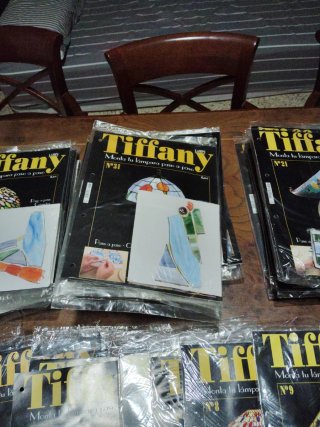 Lote 60 Revistas Tiffany Lamps