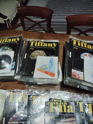 Lote 60 Revistas Tiffany Lamps