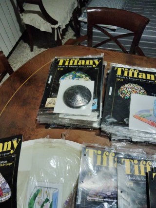 Lote 60 Revistas Tiffany Lamps