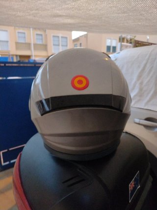 Casco Modular Moto Talla M/L.