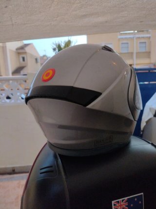 Casco Modular Moto Talla M/L.