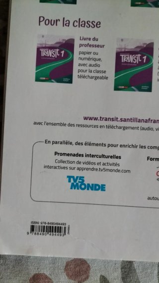 Libro francés 1 eso ejercicios