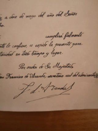 Patente de Corsario Personalizable con tu nombre