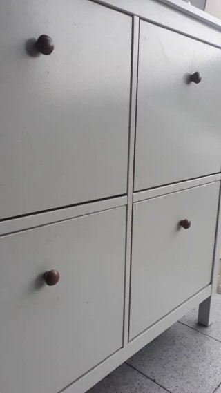 Zapatero blanco Ikea