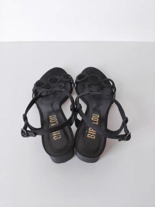 Sandali Bibi Lou n.38 neri con strass