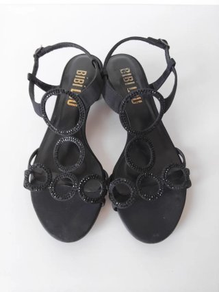 Sandali Bibi Lou n.38 neri con strass