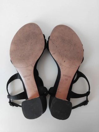 Sandali Bibi Lou n.38 neri con strass