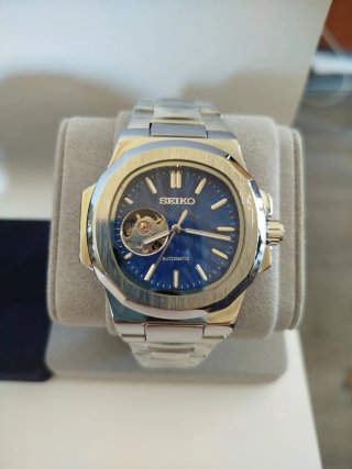 Reloj Seiko Automático Esfera Azul