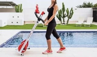 Cinta de Correr Eléctrica Roja