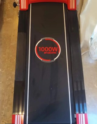 Cinta de Correr Eléctrica Roja