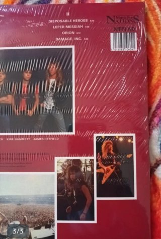 Vinilo Metallica Master of Puppets Picture Disc