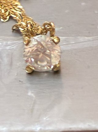 Cadena Oro 18k 1.05 Ct Diamante Natural