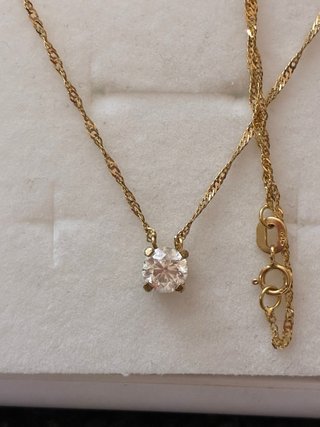 Cadena Oro 18k 1.05 Ct Diamante Natural