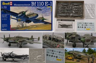 Maqueta Revell Bf 110 E-1 1/72