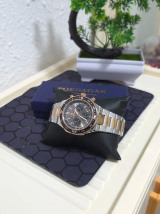 Reloj Hombre Oro y Plata