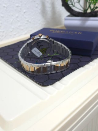 Reloj Hombre Oro y Plata