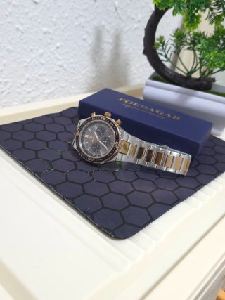Reloj Hombre Oro y Plata