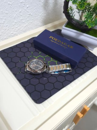 Reloj Hombre Oro y Plata