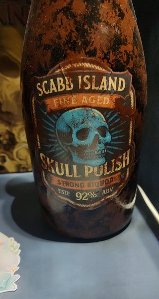 Bottiglia Grog "Scabb Island Liquor" Monkey Island