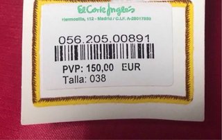 Vestido El Corte Inglés Rosa