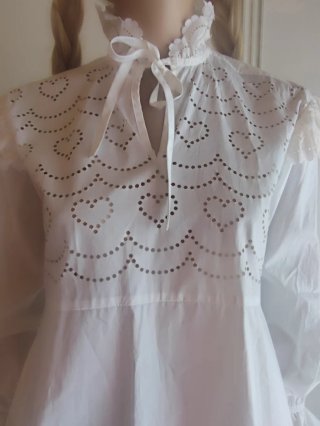 Vestido Guts Love Blanco Talla XS