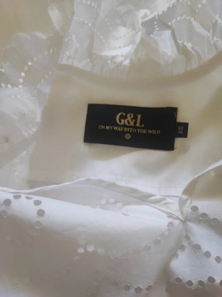 Vestido Guts Love Blanco Talla XS