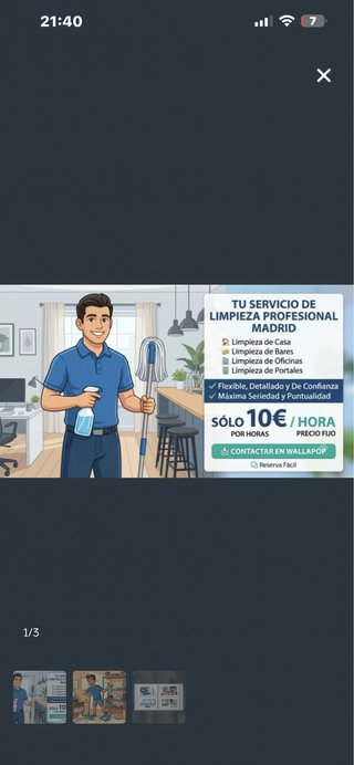 LIMPIEZA POR HORAS