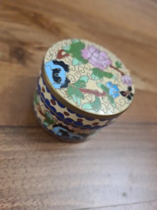 Scatolina in cloisonné
