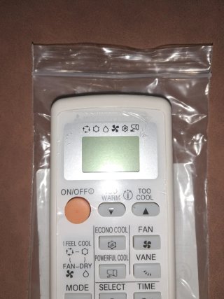 Mando Mitsubishi Electric Aire Acondicionado